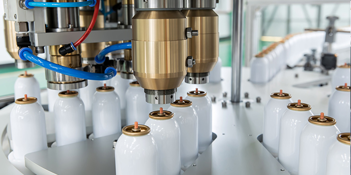 恒冠湄顏數控二元包裝（分體式）灌裝線案例